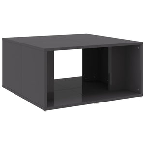 Couchtische Grau Hochglanz 4er-Set