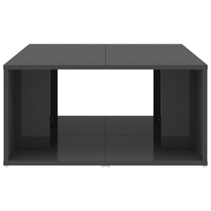 Couchtische Grau Hochglanz 4er-Set