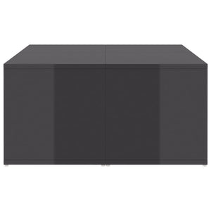 Couchtische Grau Hochglanz 4er-Set