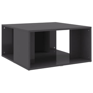 Couchtische Grau Hochglanz 4er-Set