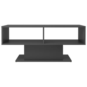 Grauer Couchtisch 103,5x50 cm