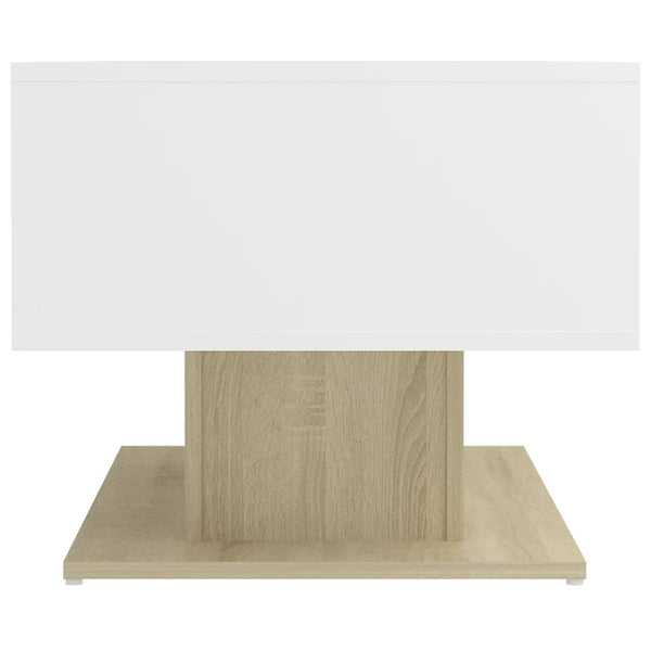Couchtisch Weiß/Sonoma-Eiche 103,5cm