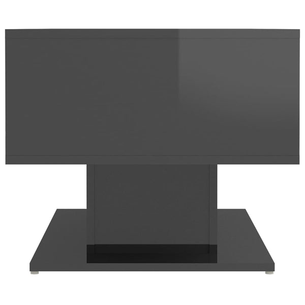 Couchtisch Hochglanz Grau 103,5 cm