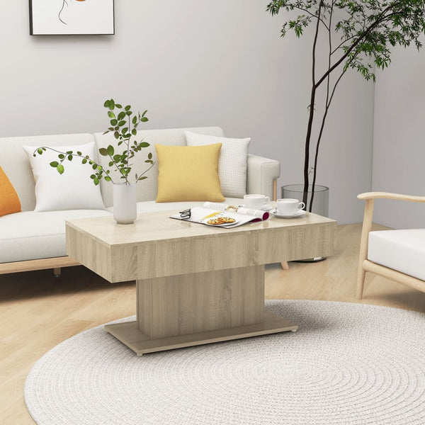 Sonoma Eiche Couchtisch 96x50 cm