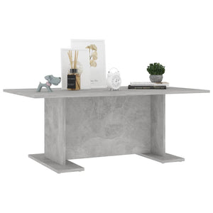 Betongrauer Couchtisch 103,5 cm