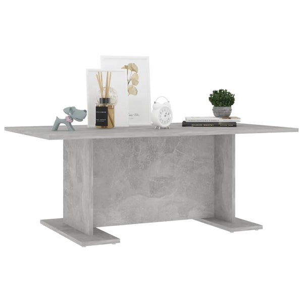 Betongrauer Couchtisch 103,5 cm