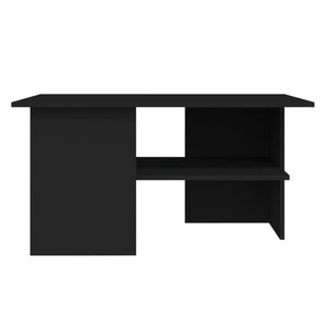 Schwarzer Couchtisch 90x60 cm