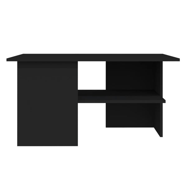 Schwarzer Couchtisch 90x60 cm