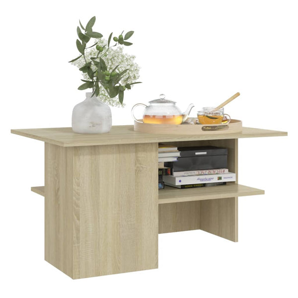 Sonoma Eiche Couchtisch 90x60 cm