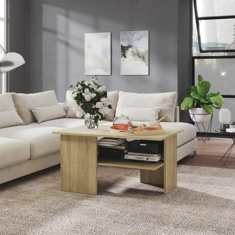 Sonoma Eiche Couchtisch 90x60 cm