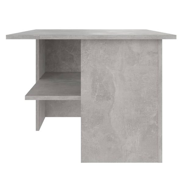 Betongrauer Couchtisch, 90x60 cm