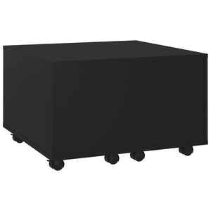 Schwarzer Couchtisch 60x60 cm