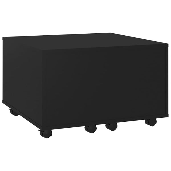 Schwarzer Couchtisch 60x60 cm