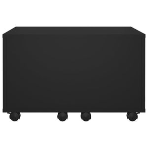 Schwarzer Couchtisch 60x60 cm