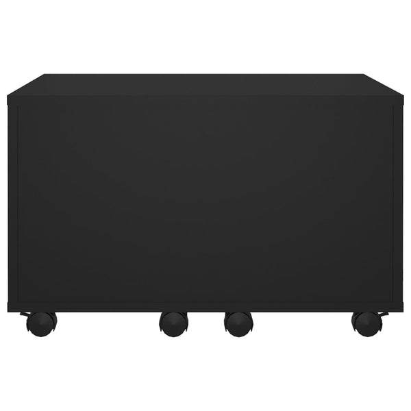 Schwarzer Couchtisch 60x60 cm