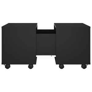 Schwarzer Couchtisch 60x60 cm