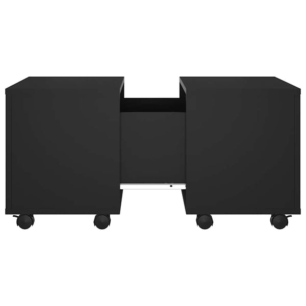 Schwarzer Couchtisch 60x60 cm