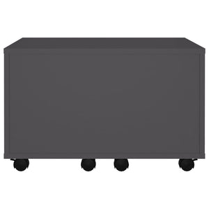 Grauer Couchtisch 60x60 cm