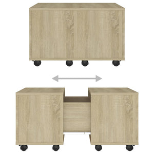 Sonoma Eiche Couchtisch 60x60 cm