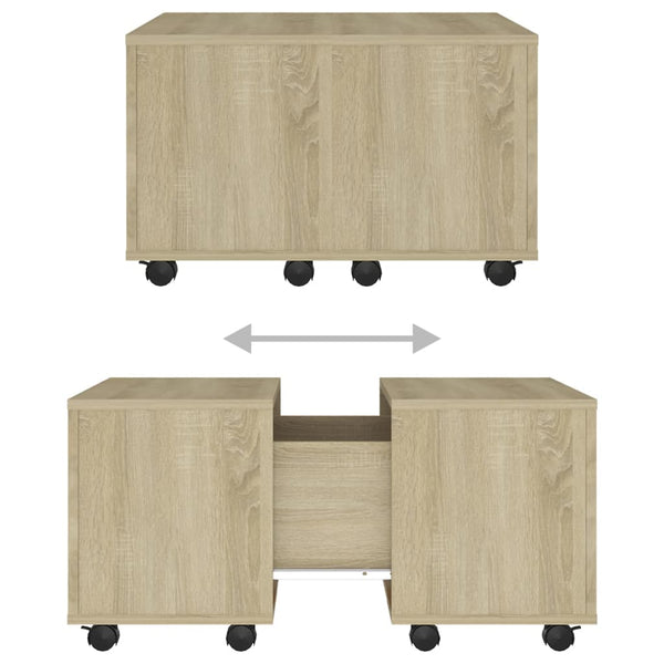 Sonoma Eiche Couchtisch 60x60 cm
