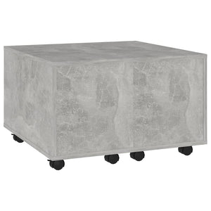 Betongrauer Couchtisch 60x60 cm