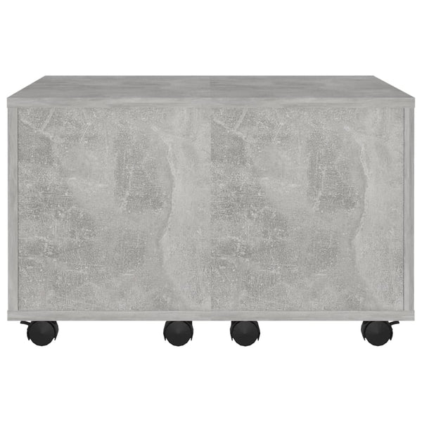 Betongrauer Couchtisch 60x60 cm