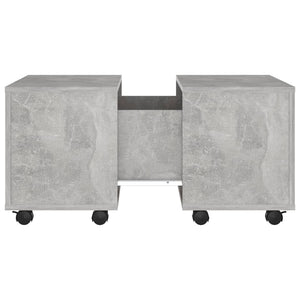 Betongrauer Couchtisch 60x60 cm