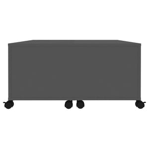 Grauer Couchtisch 75x75 cm
