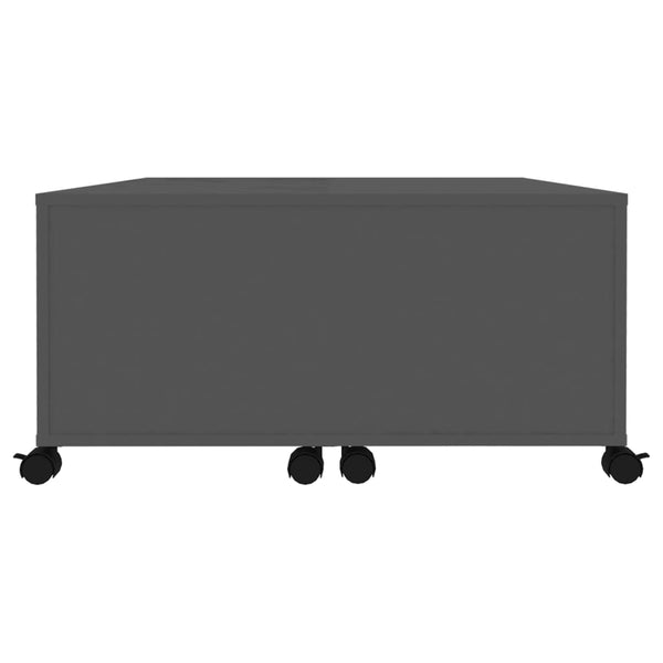 Grauer Couchtisch 75x75 cm