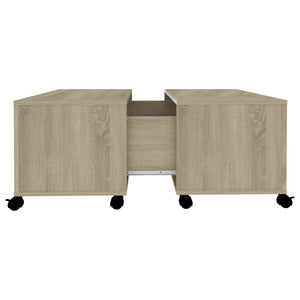 Sonoma Eiche Couchtisch 75x75 cm