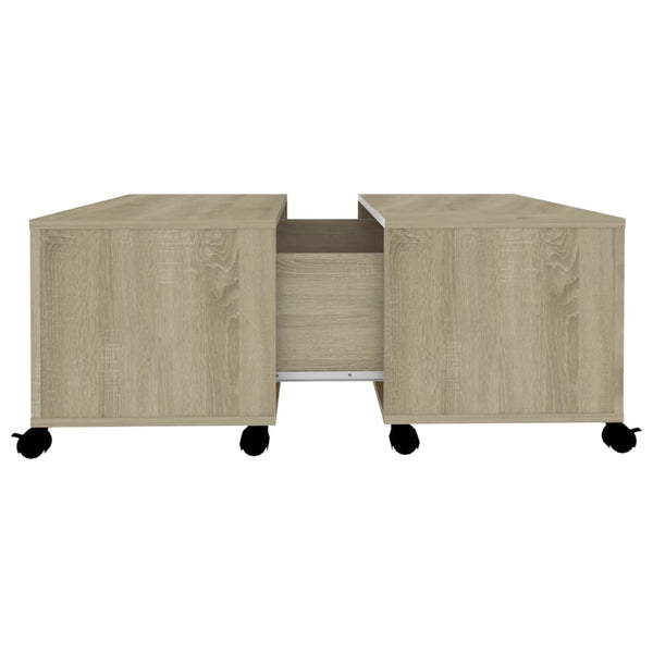 Sonoma Eiche Couchtisch 75x75 cm