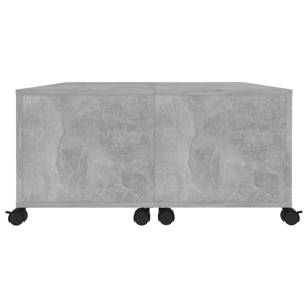Betongrauer Couchtisch 75x75 cm