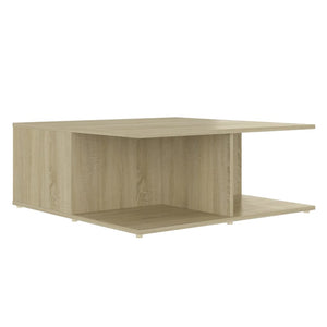 Couchtisch Sonoma Eiche 80x80 cm