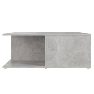 Betongrauer Couchtisch 80x80 cm