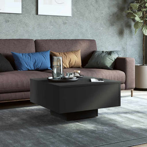 Schwarzer Couchtisch 60x60 cm