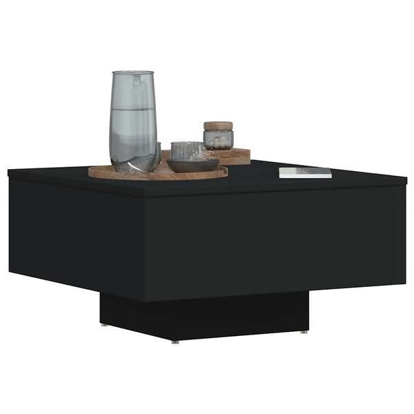 Schwarzer Couchtisch 60x60 cm