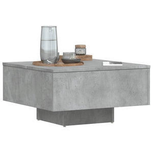 Betongrauer Couchtisch 60x60 cm