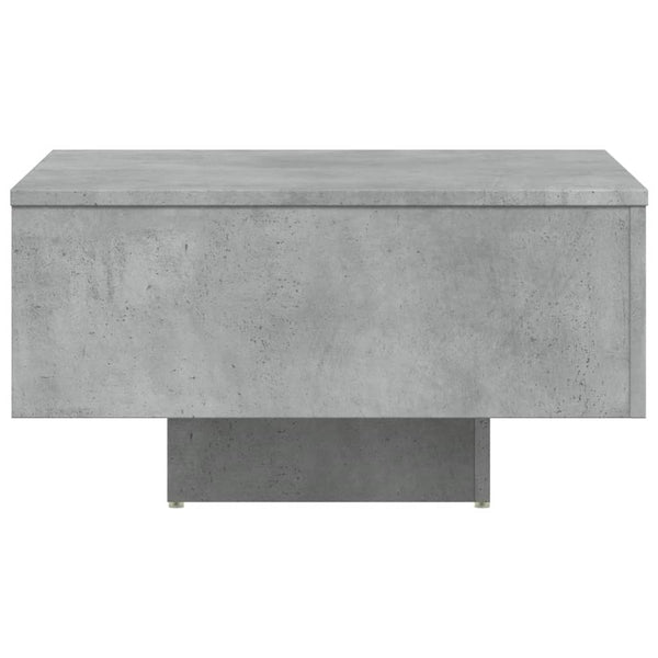 Betongrauer Couchtisch 60x60 cm