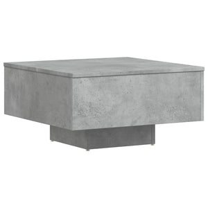 Betongrauer Couchtisch 60x60 cm