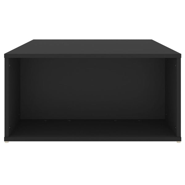 Schwarzer Couchtisch 90x67 cm