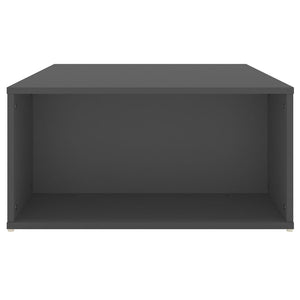 Grauer Couchtisch 90x67 cm