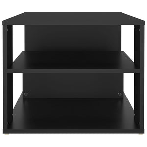 Schwarzer Couchtisch 100x50 cm