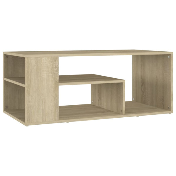 Sonoma Eiche Couchtisch 100x50 cm