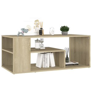 Sonoma Eiche Couchtisch 100x50 cm