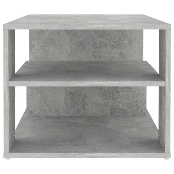 Betongrau Couchtisch 100x50 cm
