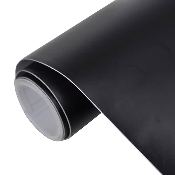 Matte Schwarze Autofolie 100x150cm