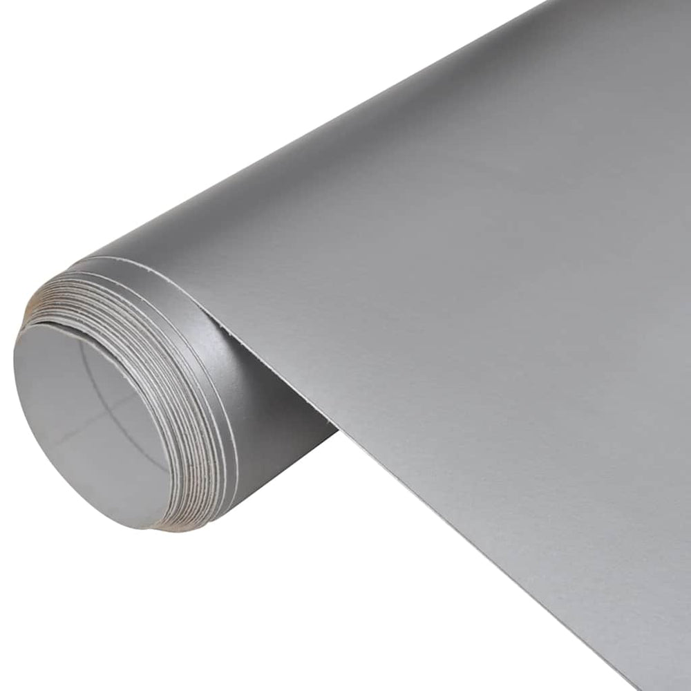 Auto Folie Matt Silber 100x150cm 2er Set