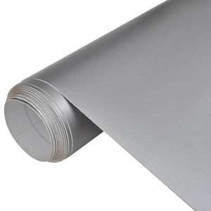 Auto Folie Matt Silber 100x150cm 2er Set