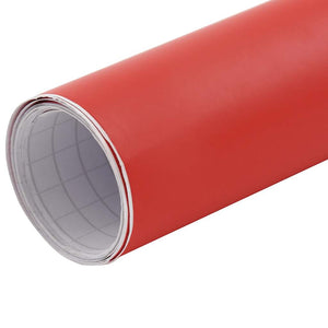 Matte Rot Autofolie Set, 2-teilig