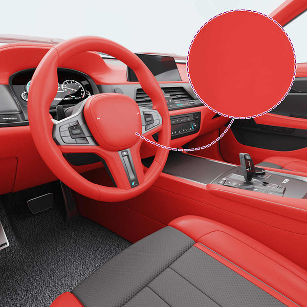 Matte Rot Autofolie Set, 2-teilig
